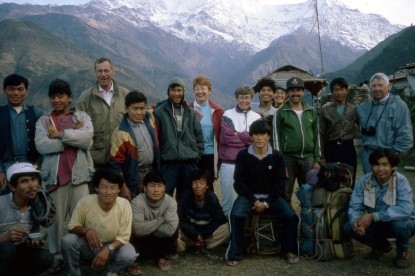 In 1994,  Thirdpole treks organizing the trek to ABC